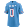 Johmsee T.Titans #0 Calvin Ridley Light Blue Game Stitched Jerseys