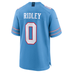 Johmsee T.Titans #0 Calvin Ridley Light Blue Game Stitched Jerseys