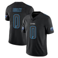 Johmsee T.Titans #0 Calvin Ridley Player Black Impact Limited Home Game Stitched Jerseys