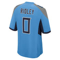 Johmsee T.Titans #0 Calvin Ridley Player Light Blue Home Game Stitched Jerseys