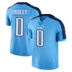 Johmsee T.Titans #0 Calvin Ridley Player Light Blue Limited Color Rush Home Game Stitched Jerseys