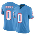 Johmsee T.Titans #0 Calvin Ridley Player Light Blue Limited Vapor F.U.S.E. Home Game Stitched Jerseys