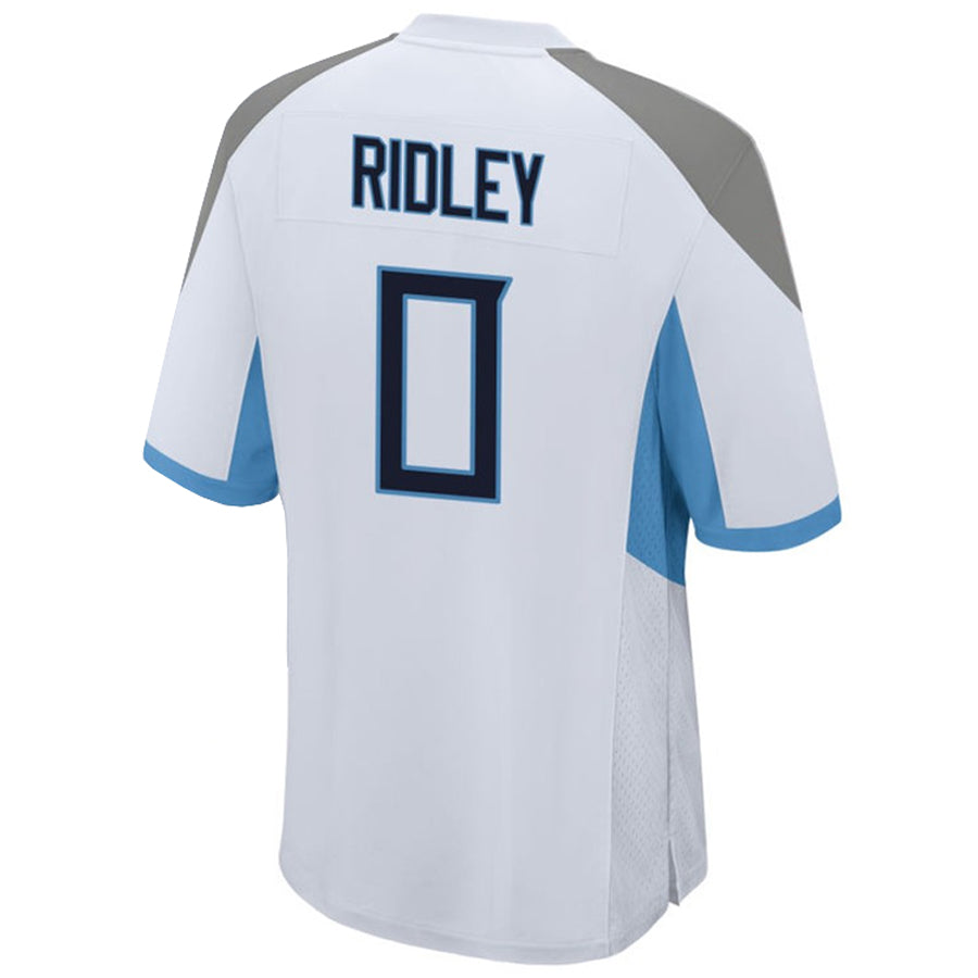 Johmsee T.Titans #0 Calvin Ridley Player White Home Game Stitched Jerseys