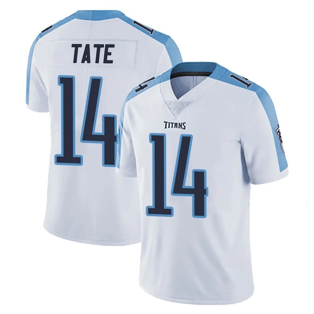 Johmsee T.Titans #14 Carnell Tate Player White Limited Vapor Untouchable Home Game Stitched Jerseys