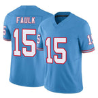 Johmsee T.Titans #15 Keldric Faulk Player Light Blue Limited Vapor F.U.S.E. Home Game Stitched Jerseys
