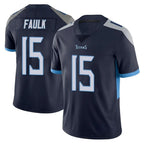 Johmsee T.Titans #15 Keldric Faulk Player Navy Limited Vapor Untouchable Home Game Stitched Jerseys