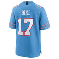 Johmsee T.Titans #17 Chimere Dike Light Blue Team Game Stitched Jerseys