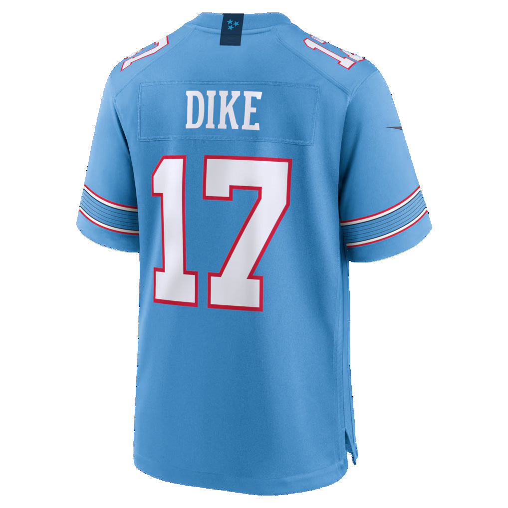 Johmsee T.Titans #17 Chimere Dike Light Blue Team Game Stitched Jerseys