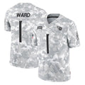 Johmsee T.Titans #1 Cameron Ward Player Arctic Camo Limited Salute to Service Home Game Stitched Jerseys