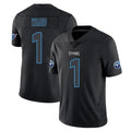 Johmsee T.Titans #1 Cameron Ward Player Black Impact Limited Home Game Stitched Jerseys