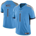 Johmsee T.Titans #1 Cameron Ward Player Blue Vapor Limited Stitched Jerseys