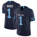 Johmsee T.Titans #1 Cameron Ward Player Navy 2026 Rivalries Collection Limited Home Game Stitched Jerseys
