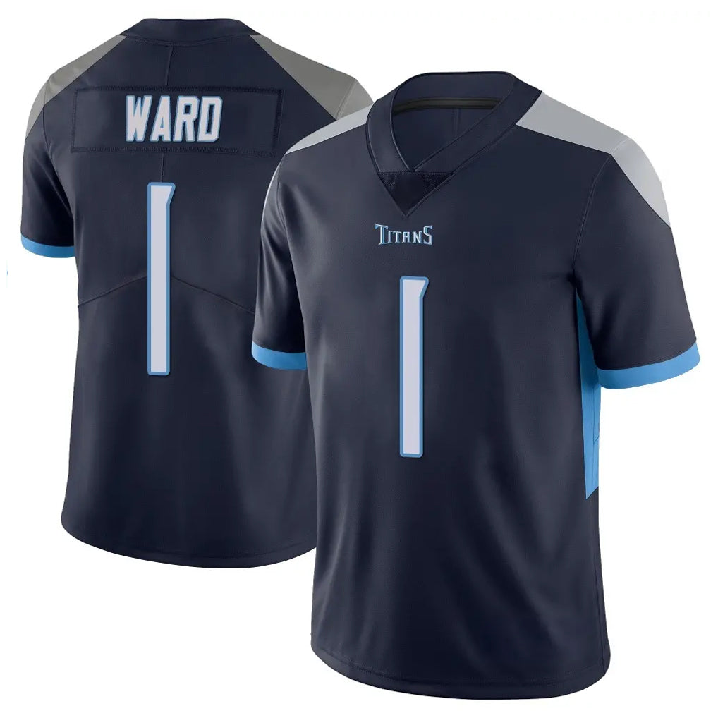 Johmsee T.Titans #1 Cameron Ward Player Navy Limited Vapor Untouchable Home Game Stitched Jerseys