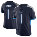 Johmsee T.Titans #1 Cameron Ward Player Navy Limited Vapor Untouchable Home Game Stitched Jerseys