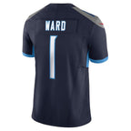Johmsee T.Titans #1 Cameron Ward Player Navy Vapor F.U.S.E. Limited Stitched Jerseys
