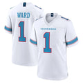 Johmsee T.Titans #1 Cameron Ward Player White 2026 Game Home Stitched Jerseys