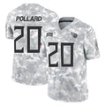 Johmsee T.Titans #20 Tony Pollard Player Arctic Camo Limited Salute to Service Home Game Stitched Jerseys