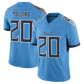 Johmsee T.Titans #20 Tony Pollard Player Light Blue Vapor F.U.S.E. Limited Home Game Stitched Jerseys