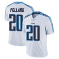 Johmsee T.Titans #20 Tony Pollard Player White Limited Vapor Untouchable Home Game Stitched Jerseys