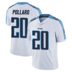 Johmsee T.Titans #20 Tony Pollard Player White Limited Vapor Untouchable Home Game Stitched Jerseys