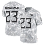 Johmsee T.Titans #23 Kevin Winston Jr. Player Arctic Camo Limited Salute to Service Home Game Stitched Jerseys