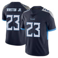 Johmsee T.Titans #23 Kevin Winston Jr. Player Navy Limited Vapor Untouchable Home Game Stitched Jerseys