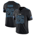 Johmsee T.Titans #26 Marcus Harris Player Black Impact Limited Home Game Stitched Jerseys