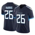 Johmsee T.Titans #26 Marcus Harris Player Navy Limited Vapor F.U.S.E. Home Game Stitched Jerseys