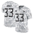 Johmsee T.Titans #33 Cedric Gray Player Arctic Camo Limited Salute to Service Home Game Stitched Jerseys