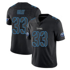 Johmsee T.Titans #33 Cedric Gray Player Black Impact Limited Home Game Stitched Jerseys