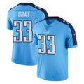 Johmsee T.Titans #33 Cedric Gray Player Light Blue Limited Color Rush Home Game Stitched Jerseys