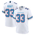 Johmsee T.Titans #33 Cedric Gray Player White 2026 Game Home Stitched Jerseys