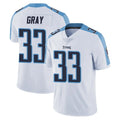 Johmsee T.Titans #33 Cedric Gray Player White Limited Vapor Untouchable Home Game Stitched Jerseys