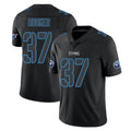 Johmsee T.Titans #37 Amani Hooker Player Black Impact Limited Home Game Stitched Jerseys