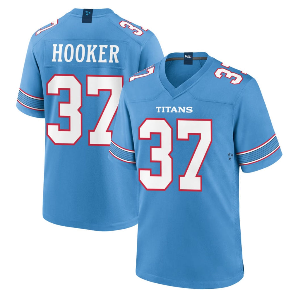 Johmsee T.Titans #37 Amani Hooker Player Light Blue 2026 Game Home Stitched Jerseys