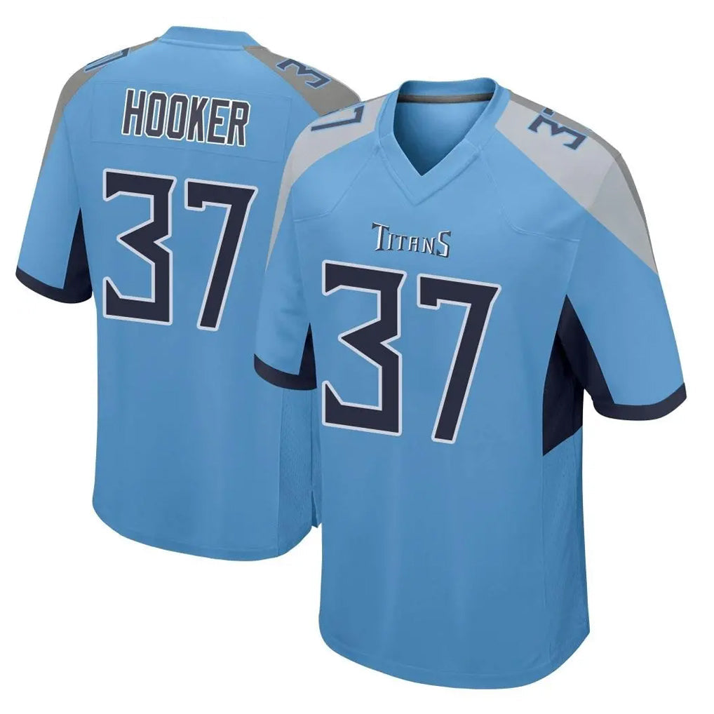 Johmsee T.Titans #37 Amani Hooker Player Light Blue Home Game Stitched Jerseys