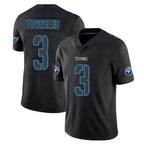 Johmsee T.Titans #3 Tommy Townsend Player Black Impact Limited Home Game Stitched Jerseys
