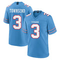 Johmsee T.Titans #3 Tommy Townsend Player Light Blue 2026 Game Home Stitched Jerseys
