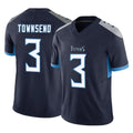 Johmsee T.Titans #3 Tommy Townsend Player Navy Limited Vapor F.U.S.E. Home Game Stitched Jerseys