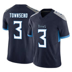 Johmsee T.Titans #3 Tommy Townsend Player Navy Limited Vapor F.U.S.E. Home Game Stitched Jerseys