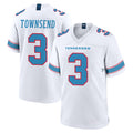 Johmsee T.Titans #3 Tommy Townsend Player White 2026 Game Home Stitched Jerseys