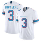 Johmsee T.Titans #3 Tommy Townsend Player White Limited Vapor F.U.S.E. Home Game Stitched Jerseys