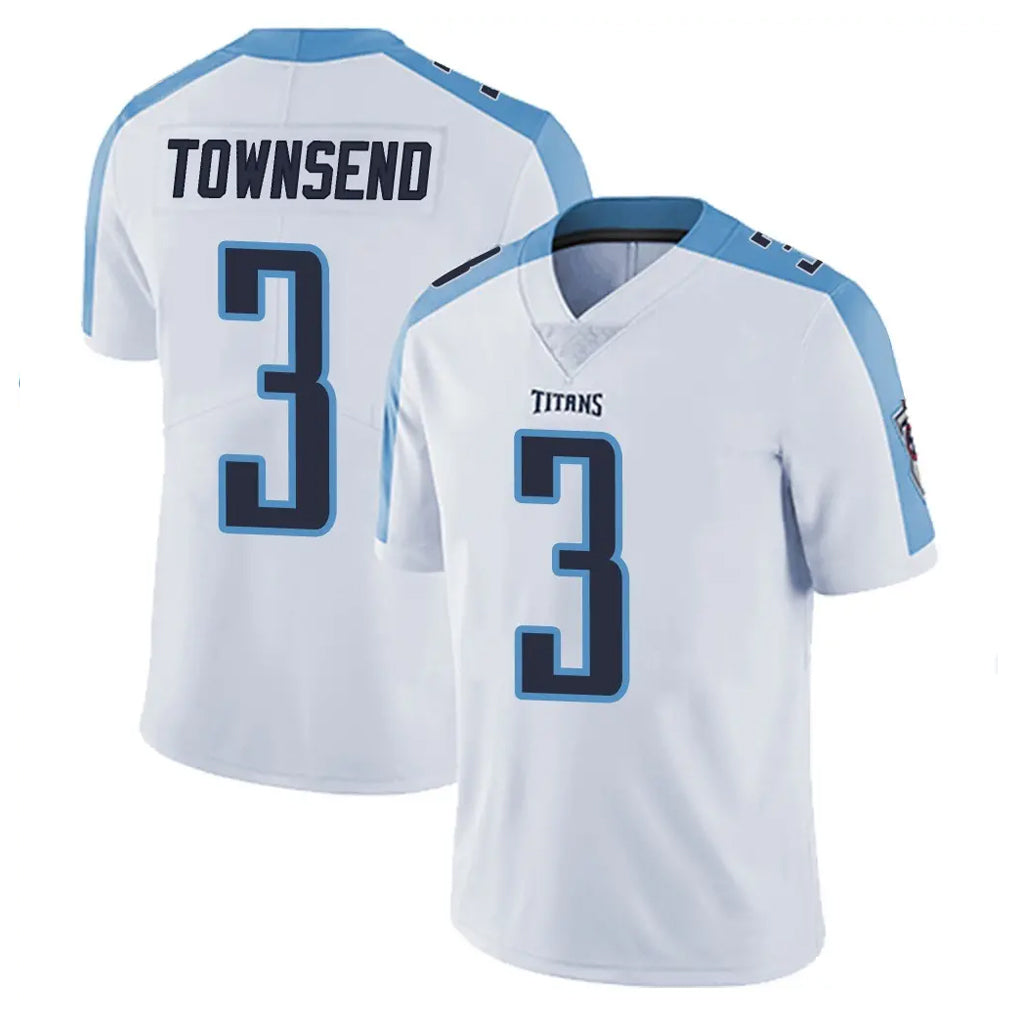 Johmsee T.Titans #3 Tommy Townsend Player White Limited Vapor Untouchable Home Game Stitched Jerseys