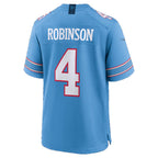 Johmsee T.Titans #4 Wan'Dale Robinson Light Blue Team Game Stitched Jerseys