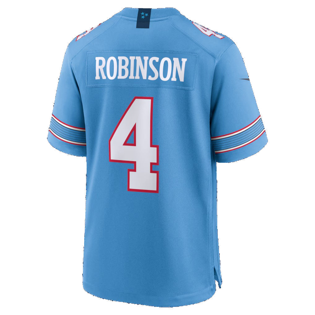 Johmsee T.Titans #4 Wan'Dale Robinson Light Blue Team Game Stitched Jerseys