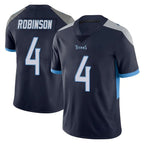 Johmsee T.Titans #4 Wan'Dale Robinson Player Navy Limited Vapor Untouchable Home Game Stitched Jerseys