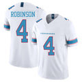 Johmsee T.Titans #4 Wan'Dale Robinson Player White Limited Vapor F.U.S.E. Home Game Stitched Jerseys
