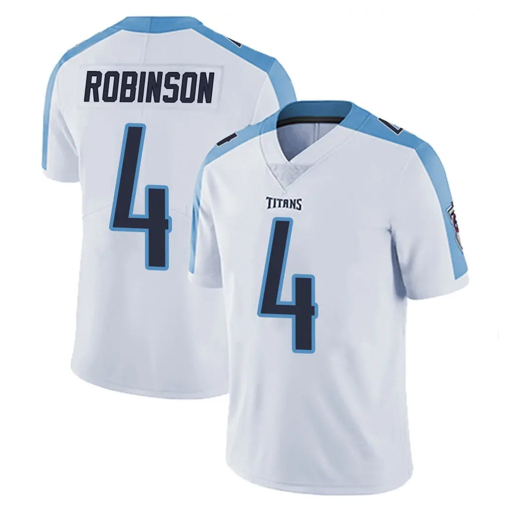 Johmsee T.Titans #4 Wan'Dale Robinson Player White Limited Vapor Untouchable Home Game Stitched Jerseys