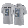 Johmsee T.Titans #51 Austin Schlottmann Player Gray Atmosphere Fashion Home Game Stitched Jerseys