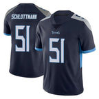 Johmsee T.Titans #51 Austin Schlottmann Player Navy Limited Vapor Untouchable Home Game Stitched Jerseys